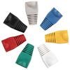 Snagless Boot, RJ45, Cat 6a, 7mm, Orange, 20 pack