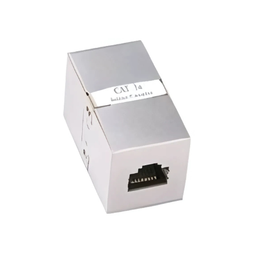 Coupler, Cat 5E Shielded, RJ45, Straight, F/F