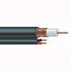 Cable, RG59+18/2 PVC Siamese, 1000 ft, Black
