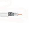 Cable, Coaxial, 500 ft. RG59, Dual Shield, Plenum, Reel, White