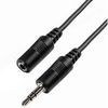 Cable, Audio, 3.5mm Stereo M/F, 6 ft.