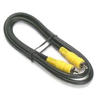 Cable, Pro Audio \/ Video, Coaxial RG59, RCA M/M, 10 ft.