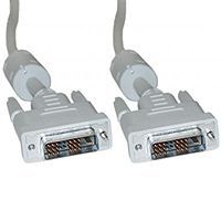 Cable, 1 Meter DVI-D to DVI-D M/M, Single Link