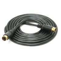 Cable, S-Video, 75 ohm 4-pin Mini DIN, M/M, 50 ft.