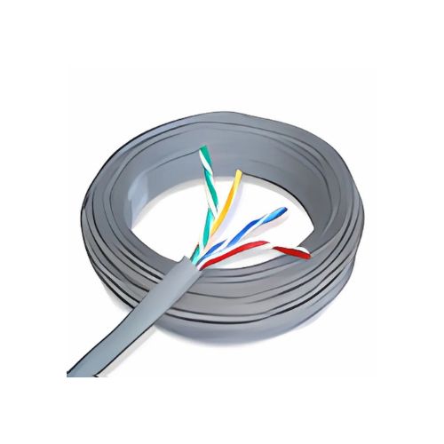 Cable, Cat 5E, 250 ft. Solid, Unshielded, 350MHz, Gray