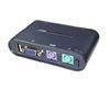 Switch, KVM, 1x2 port, USB, PS/2, Audio, w/cables