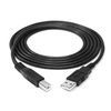 Cable, USB 2.0 Printer, A to B, M/M, 10 ft.
