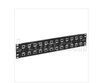Lightning Surge Protector, Cat6, Indoor, PoE Compatible, Gas Tube, Indoor, Rack Mount, 12-Port 10/100/1000 Base-T, Shielded RJ45 Jacks