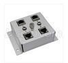 Lightning Surge Protector, Cat6, Indoor, PoE Compatible, Gas Tube, 2-Port, 10/100/1000 Base-T Shielded, RJ45 Jacks