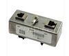 Lightning Surge Protector, Cat6, Indoor, PoE Compatible, DIN Mount, 10/100/1000 Base-T,  Shielded RJ45 Jacks