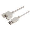 ~~ Inventory Sale ~~ WHILE SUPPLIES LAST Cable, USB 2.0 A to A, Panel Mount, M/F, 0.5M