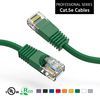 Patch Cable, Cat 5E, Unshielded, 6 inch, 350Mhz, W/Snagless boots, Green