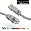 Patch Cable, Cat 5E, Unshielded, 15 ft. 350Mhz, W/Snagless boots, Gray