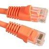 Patch Cable, Cat 5E, Unshielded, 50 ft. 350Mhz, W/Snagless boots, Orange