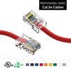 Patch Cable, Cat 5E, Unshielded, 1 ft. 350Mhz, Non-booted, Red