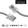Patch Cable, Cat 5E, Unshielded, 1 ft. 350Mhz, Non-booted, Gray