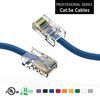 Patch Cable, Cat 5E, Unshielded, 25 ft. 350Mhz, Non-booted, Blue