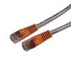 Patch Cable, Cat 5E, Unshielded, 25 ft. Crossover, 350Mhz, W/Snagless boots, Gray
