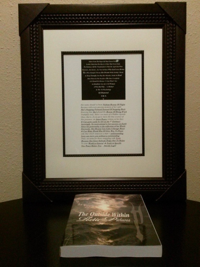 11(x)14 Standard Frame With Poem (Personalized)