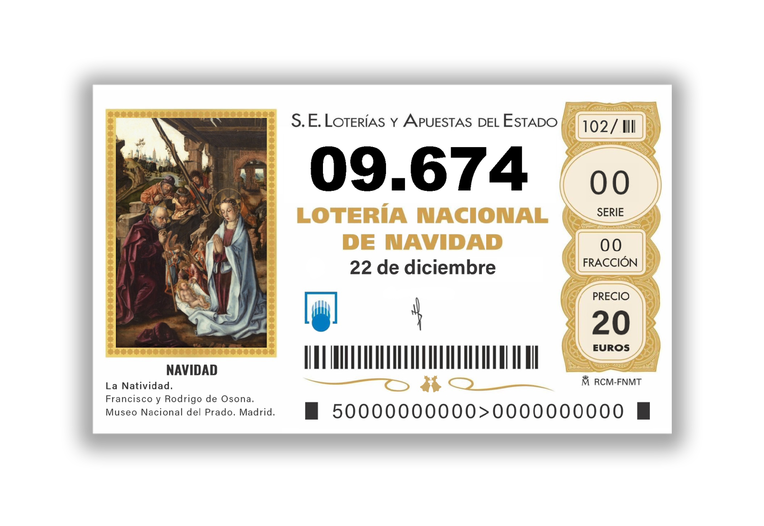 Décimo Nº 09.674
