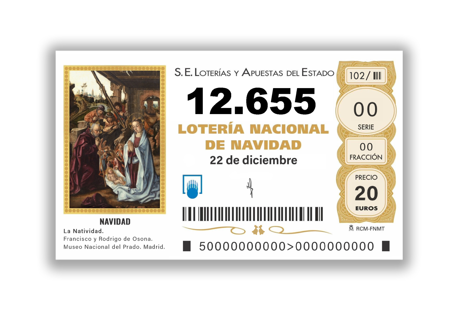 Décimo Nº 12.655