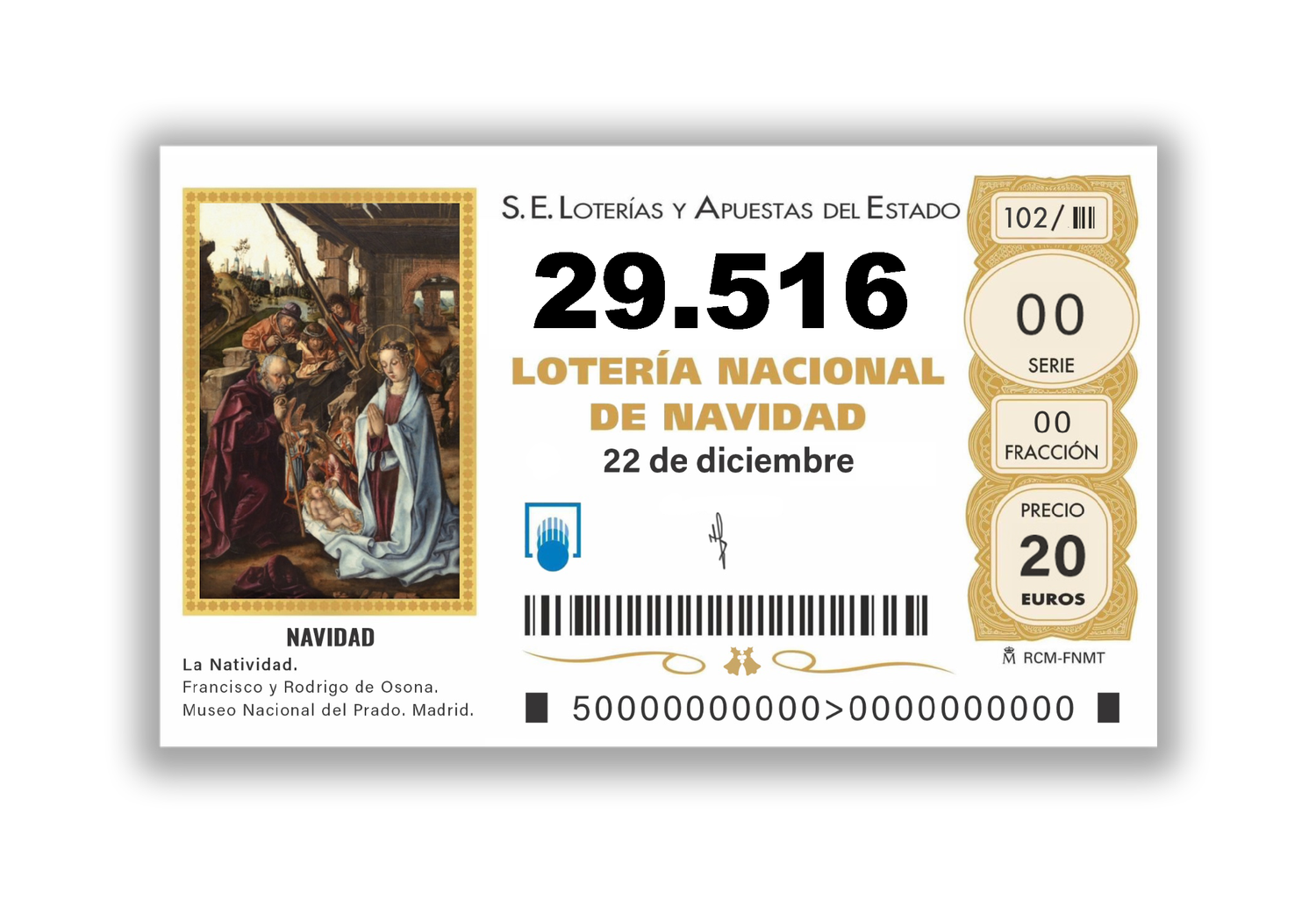 Décimo Nº 29.516