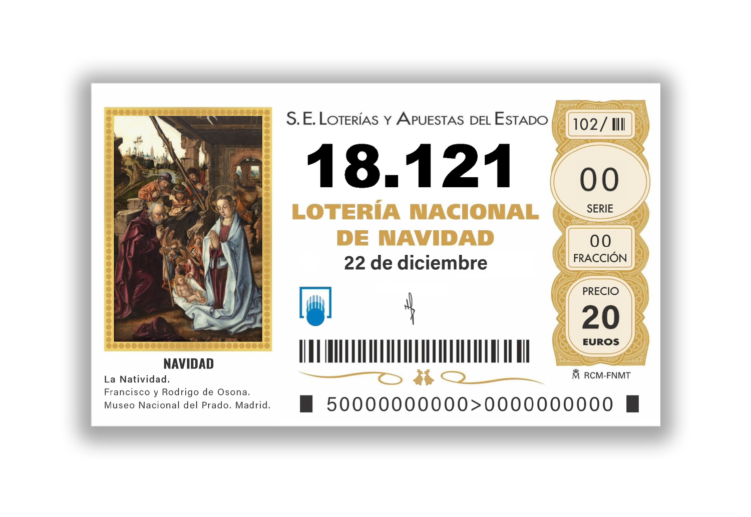 Décimo Nº 18.121