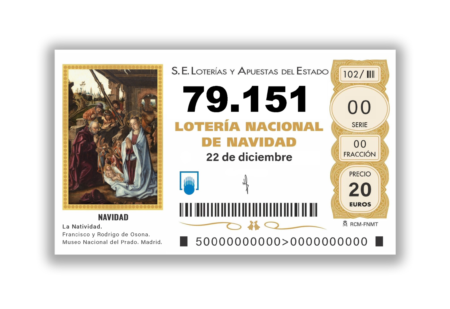 Décimo Nº 79.151