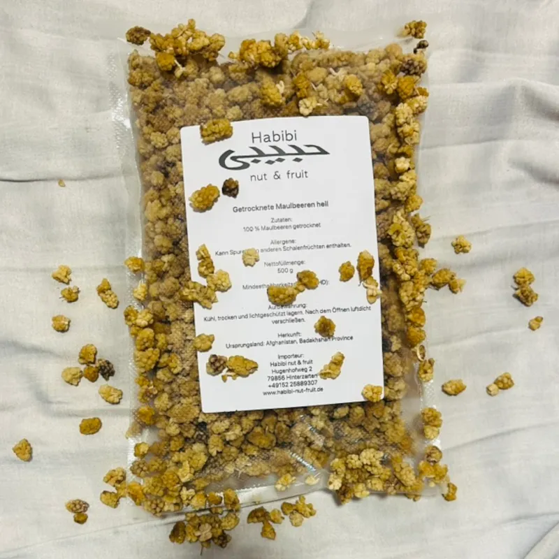 weiße Maulbeeren