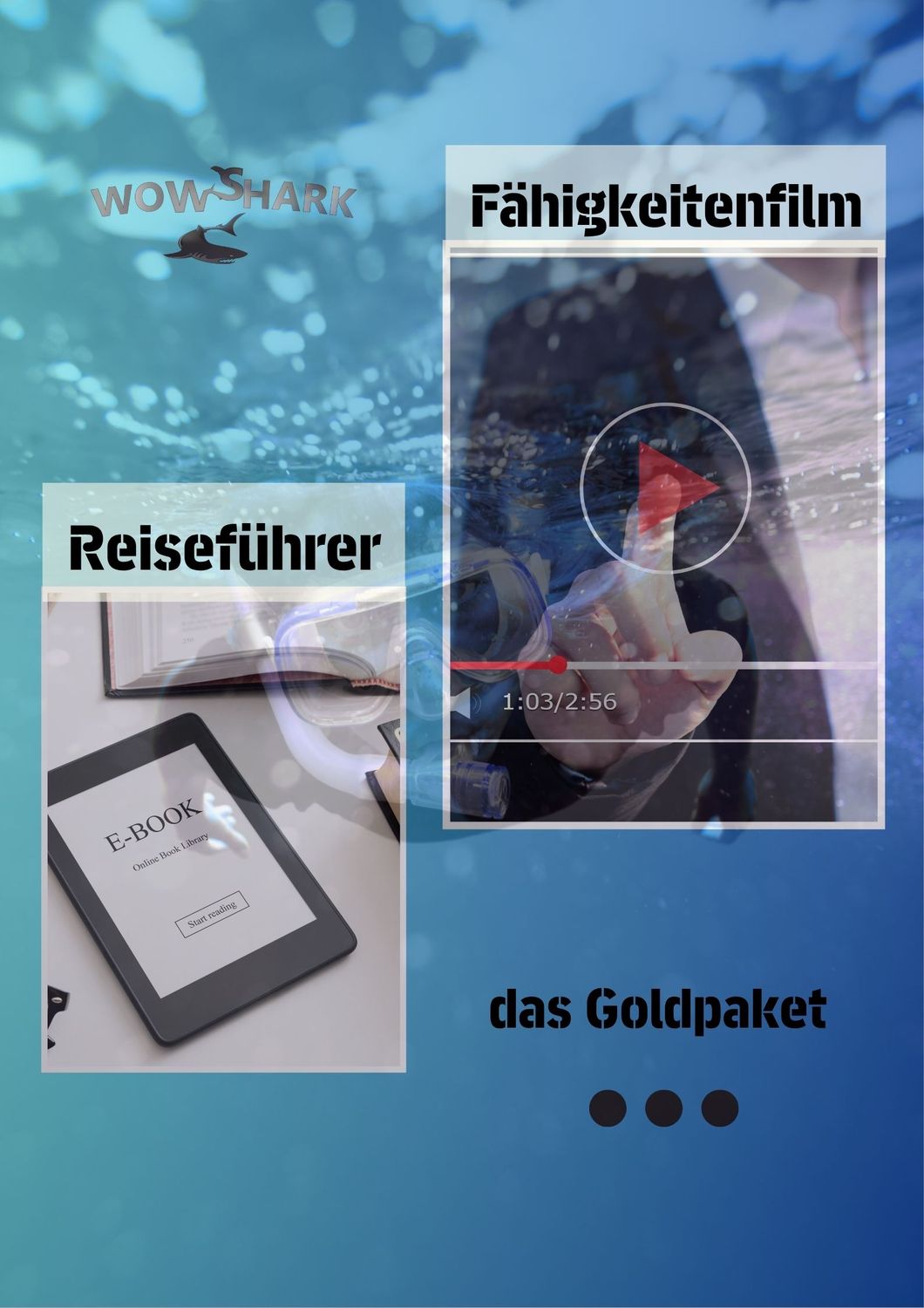 Schnorchel-Goldpaket Deutsch