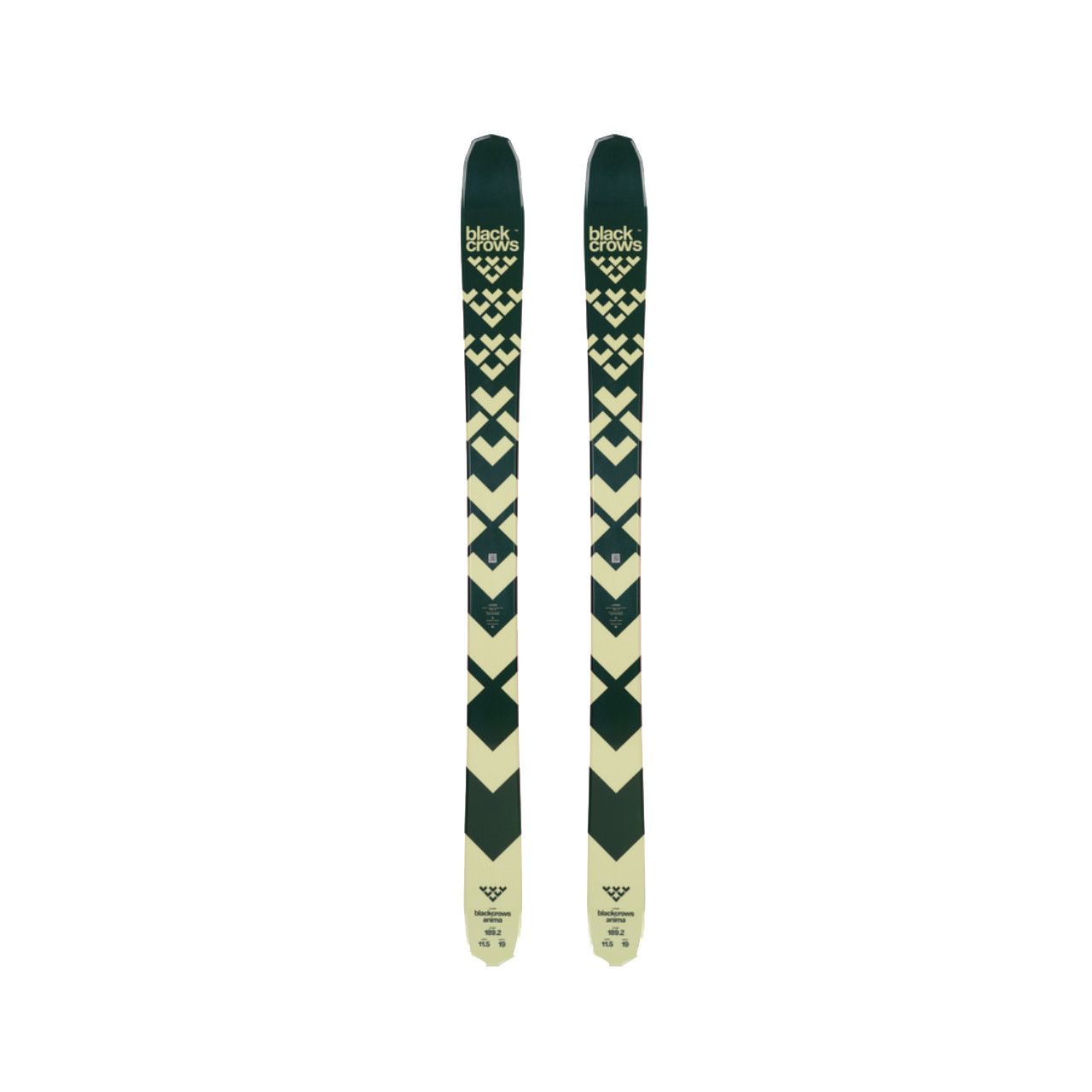 Black Crows Anima &#39;24, Color: Olive Green, Size: 182