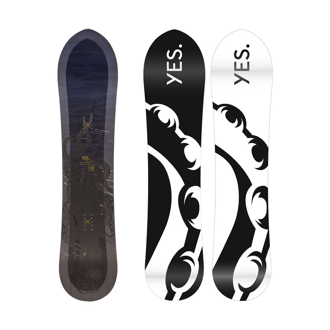YES.420 スノーボード 152cm ショートファット Yes. Snowboards 420 '24