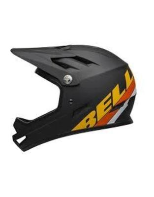 Bell Sanction Matte Black/Yellow/Orange XS