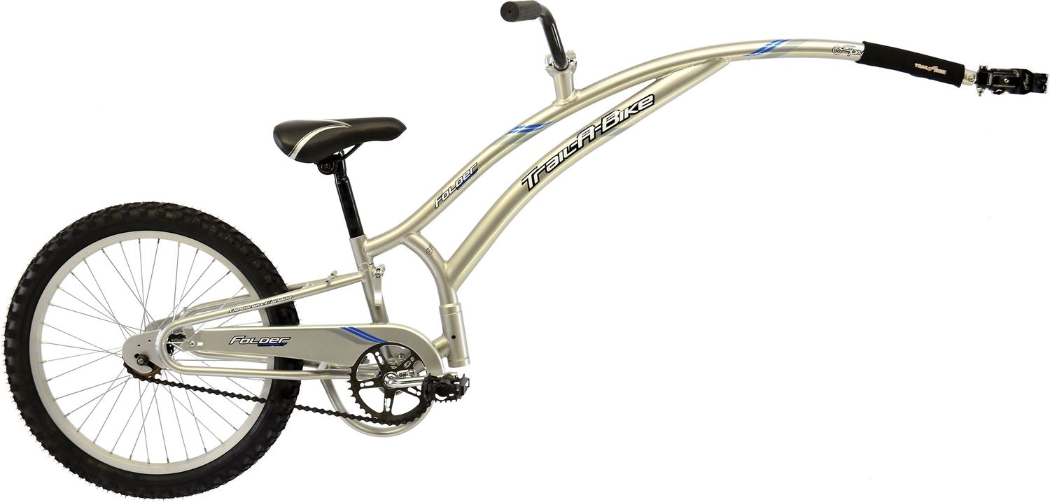 ADAMS TRAIL-A-BIKE ORIGINAL FOLDER COMPACT SILVER