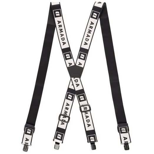 Armada Stage Suspenders &#39;25, Color: Black-Blanc