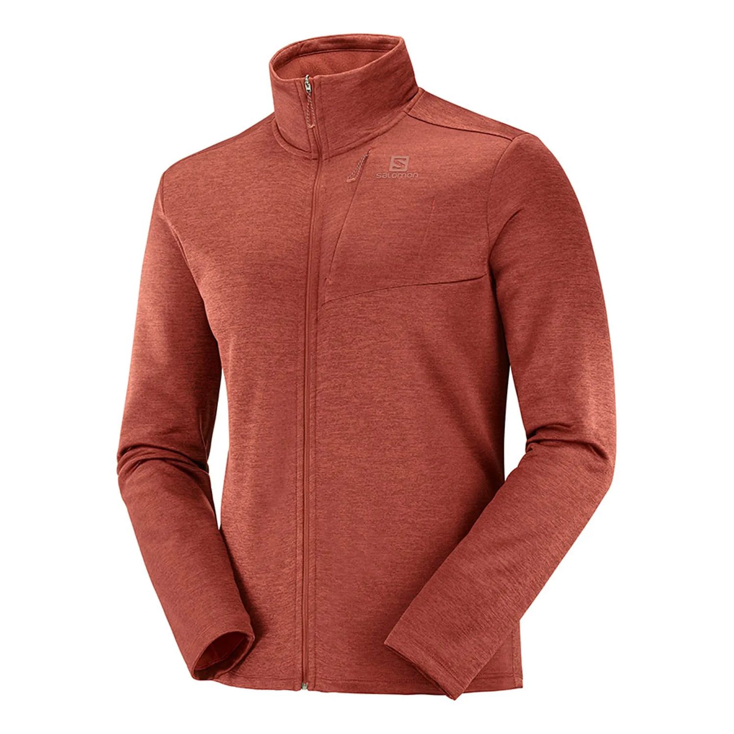 Salomon Transition Full Zip &#39;21 Reddish Brown