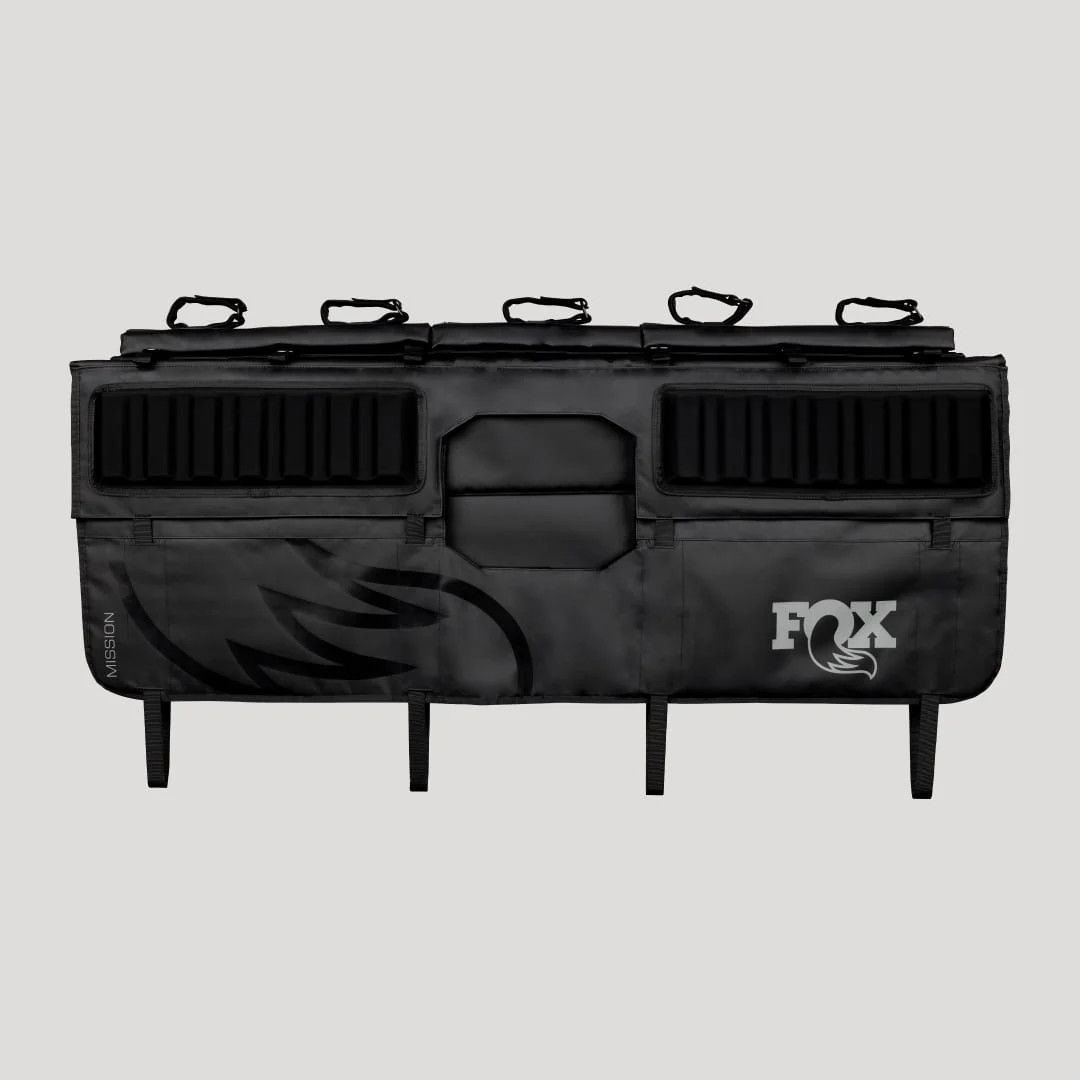 Fox Mission Tail Gate Pad Mid Size Black