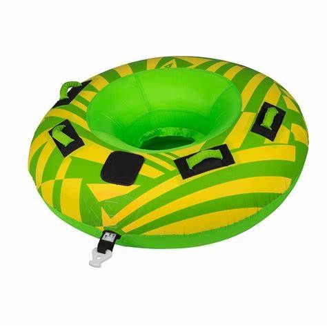 Radar Vortex 1 Person Tube Yellow/Green