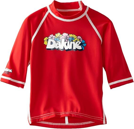 VILEBREQUIN Kids Zipper Long Sleeves Rashguard Happy Flowers
