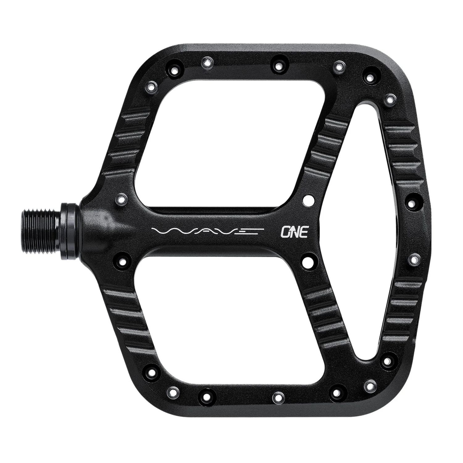 OneUp Components Wave Alloy Pedal, Color: Black