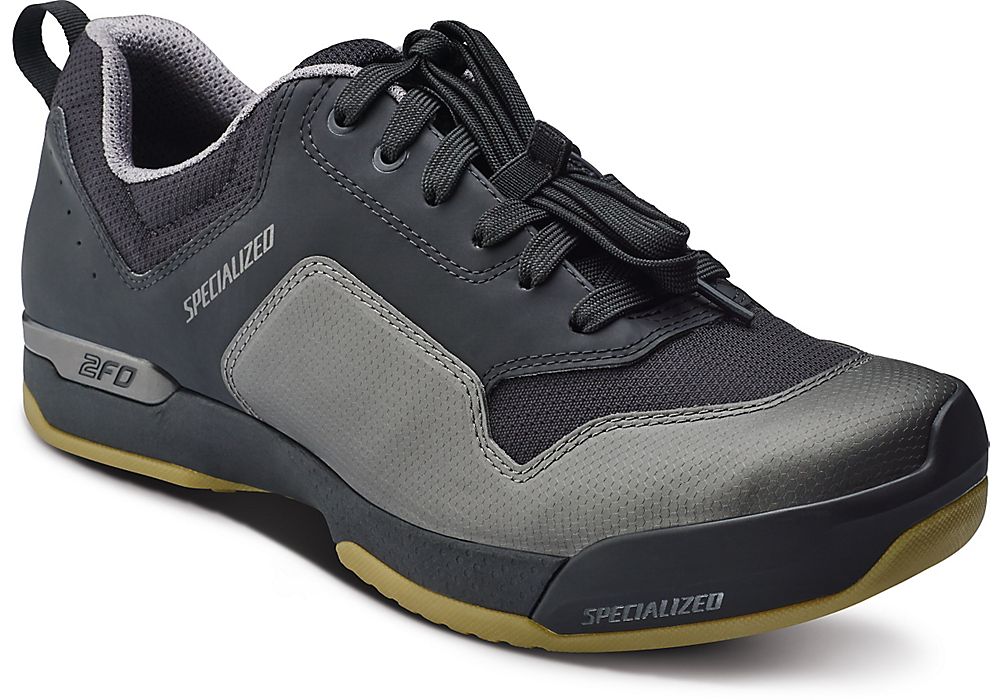 Specialized 2FO Cliplite Lace Mountain Bike Shoe Black / Gum 45