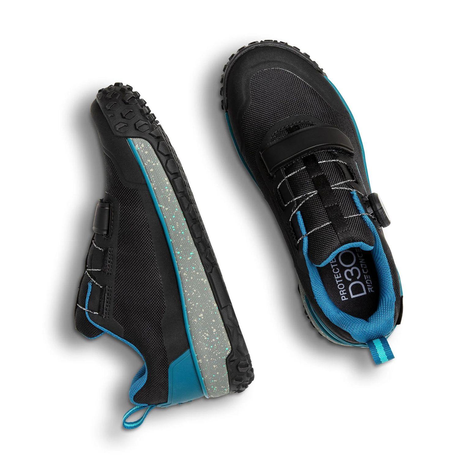 Ride Concepts Flume BOA Women&#39;s Black/Tahoe Blue 9