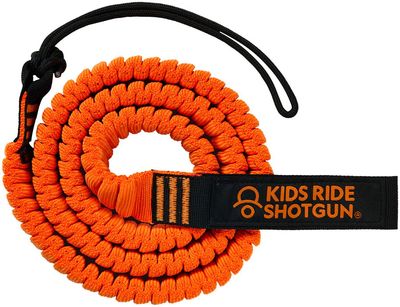 Kids Ride Shotgun, MTB Tow Rope, Orange