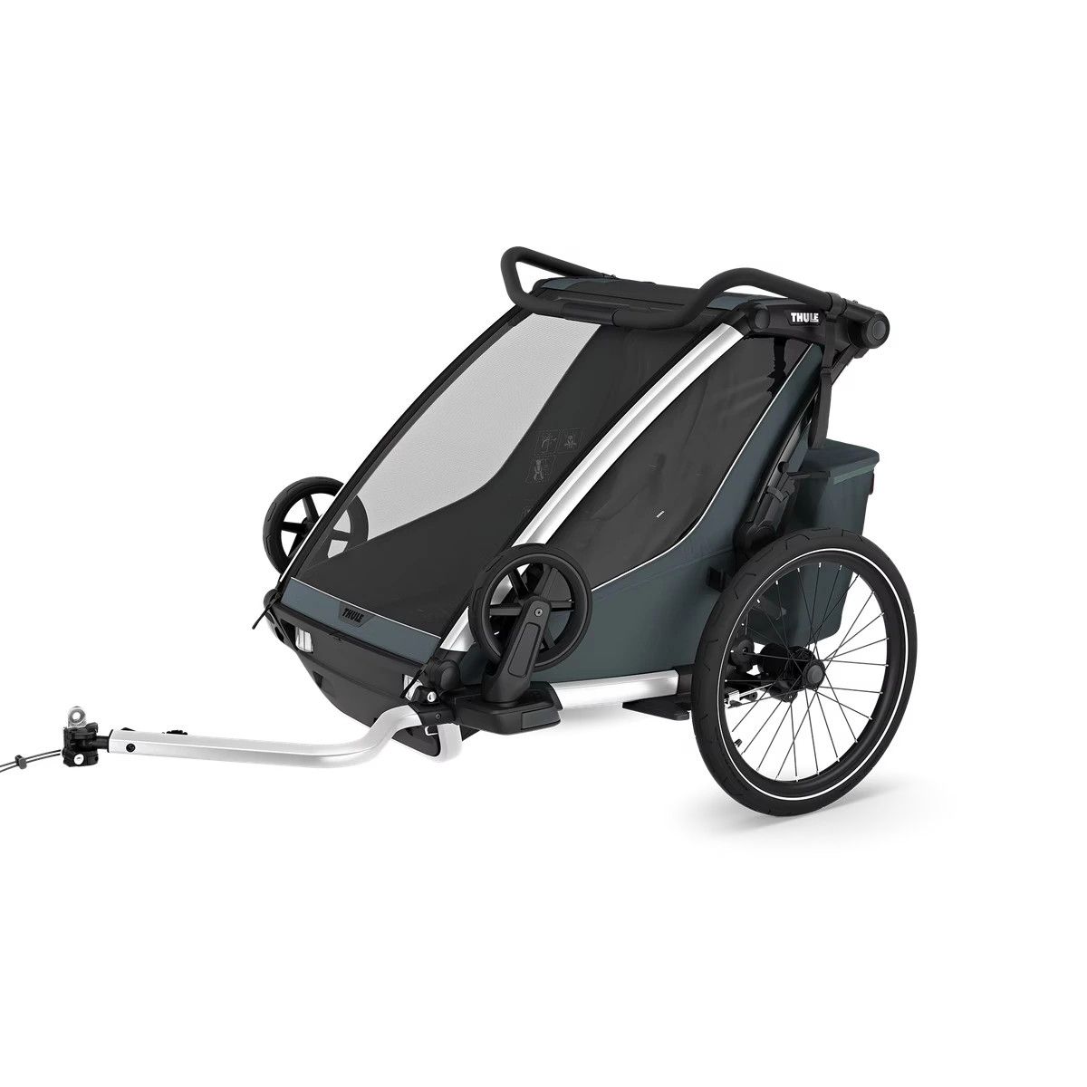 Thule Chariot Cross 2 Double - Dark Slate