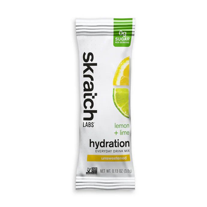 Skratch Labs Hydration Everyday Drink Mix, Lemon + Lime, Single Serving