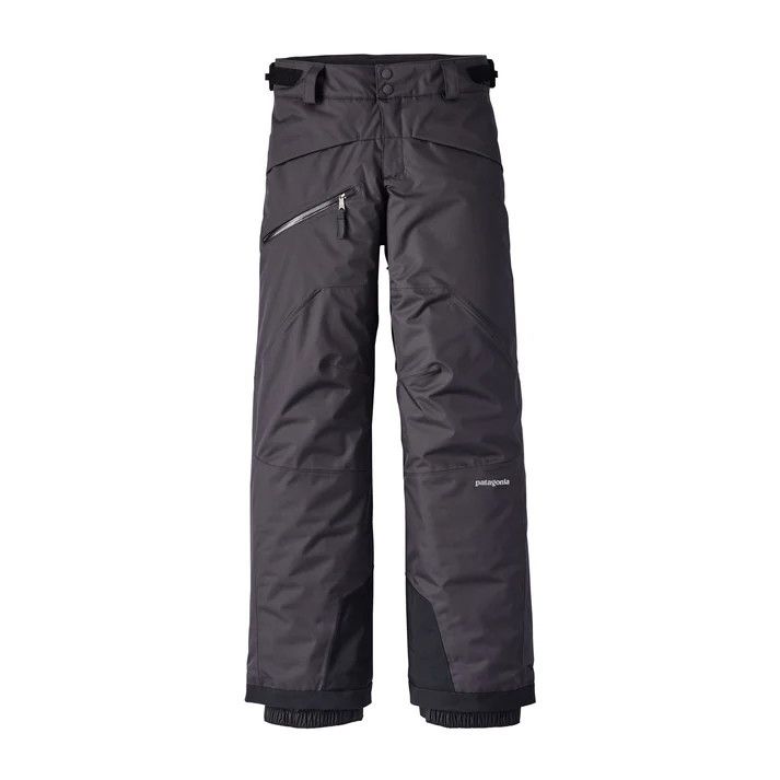 Patagonia Boys&#39; Snowshot Pants &#39;23, Color: Black, Size: X-Small