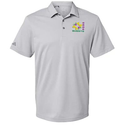Adidas Men&#39;s Heathered Polo &#39;23