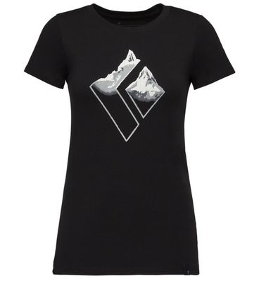 Black Diamond Women&#39;s Mountain Logo SS Tee &#39;23
