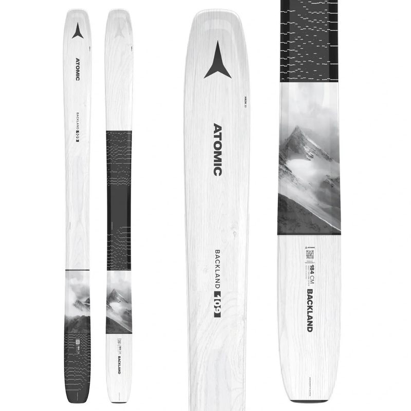 ATOMIC BACKLAND 109 スキー板 182cm Atomic Backland 109 Skis 2026 | Lightweight Freeride Touring