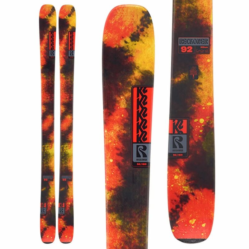 K2 Reckoner 92 '26 Skis – All-Mountain Freestyle Power